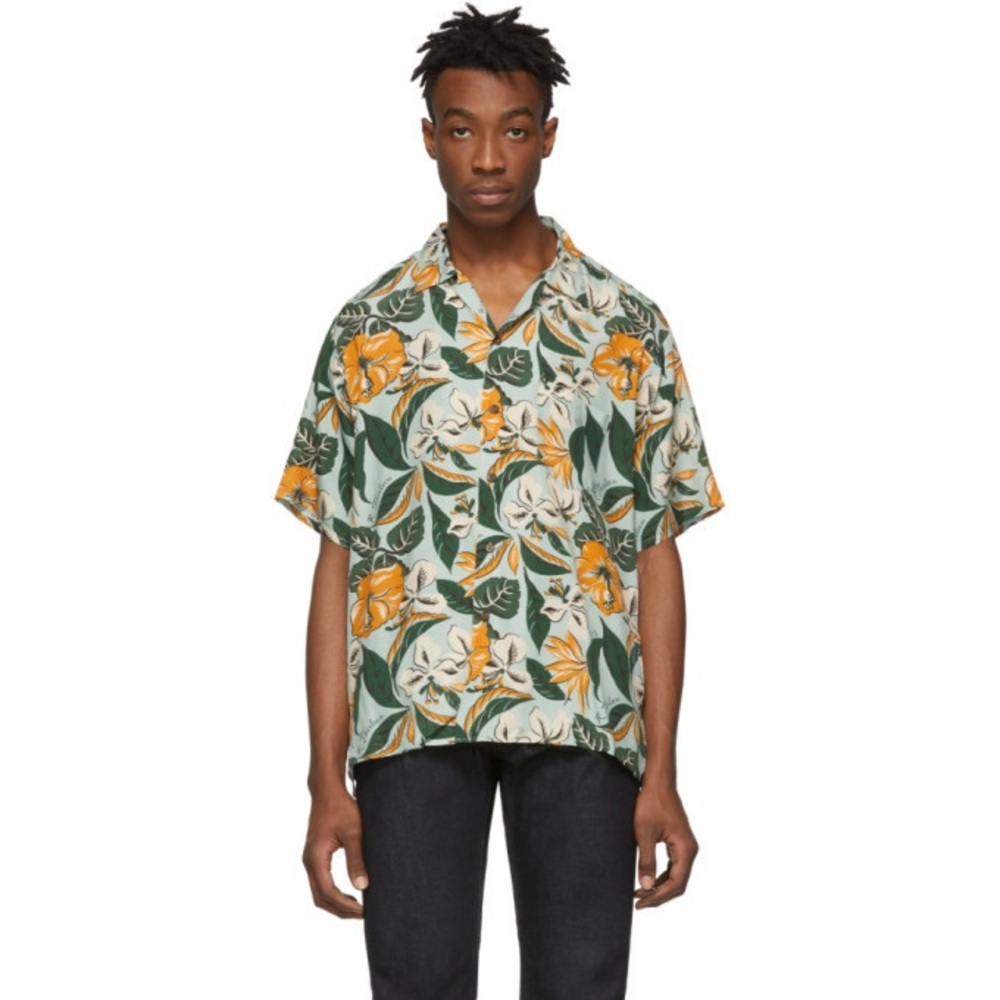 R13 Hawaiian shirt. Size Large